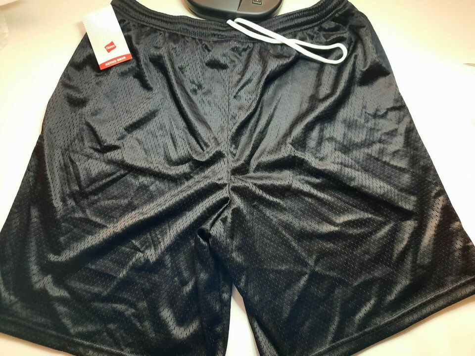 Hanes Men's Active Gear Shorts Size L Blue   - $8.94
