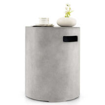 Outdoor Weather Resistant Tank Hideaway Table Fits Standard 20 LBS Propa... - $151.25