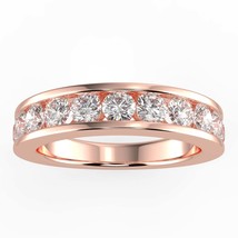 0.50 Ct Natural Diamond GH SI Band in 14K Gold - £667.87 GBP