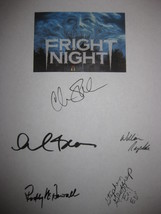 Fright Night Signed Film Movie Script Screenplay Autograph X5 Chris Sara... - $19.99