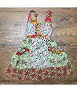 Serendipity Matilda Jane size 2 Fruit Punch Dress Flowers Geometric Mix ... - $18.28 CAD