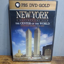 PBS DVD GOLD New York - Center Of The World part 8 1946-2003 new sealed WTC - $14.26