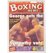 Boxing News Magazine April 28 1995 mbox3100/c  Vol 51 No.17  George gets the sym - £3.12 GBP