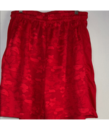 Red Camo Athletic Shorts by Zone Pro - $7.84