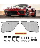 Fits 2020-25 C8 Chevrolet Corvette Black Mesh LH RH Front Radiator Grill... - $92.23 CAD