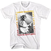 Lenny Kravitz Let Love Rule Men&#39;s T Shirt Rock Legend Guitarist Star - £22.41 GBP+