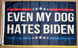 Donald Trump Flag My Dog Hated Biden America Desantis USA Sign 3x5ft - £13.12 GBP