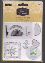 Hobbycraft. You Arrrgh Amazing Stamp &amp; Die Set. Die Cutting Stamping Car... - $152.81 MXN