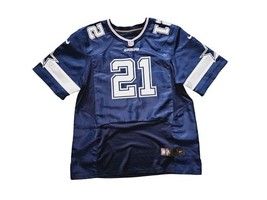 Dallas Cowboys Elliott #21 Nike NFL On Field Jersey XXL 52 Blue Short Sl... - $363.40 MXN