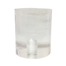 Royal Designs, Inc. Short Cylinder Finial for Lamp Shade, F-5035L-1, Clear - $24.70