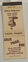 Sauk Trail Inn Trail Blazer Lounge Annawan IL Matchbook Cover - $5.89