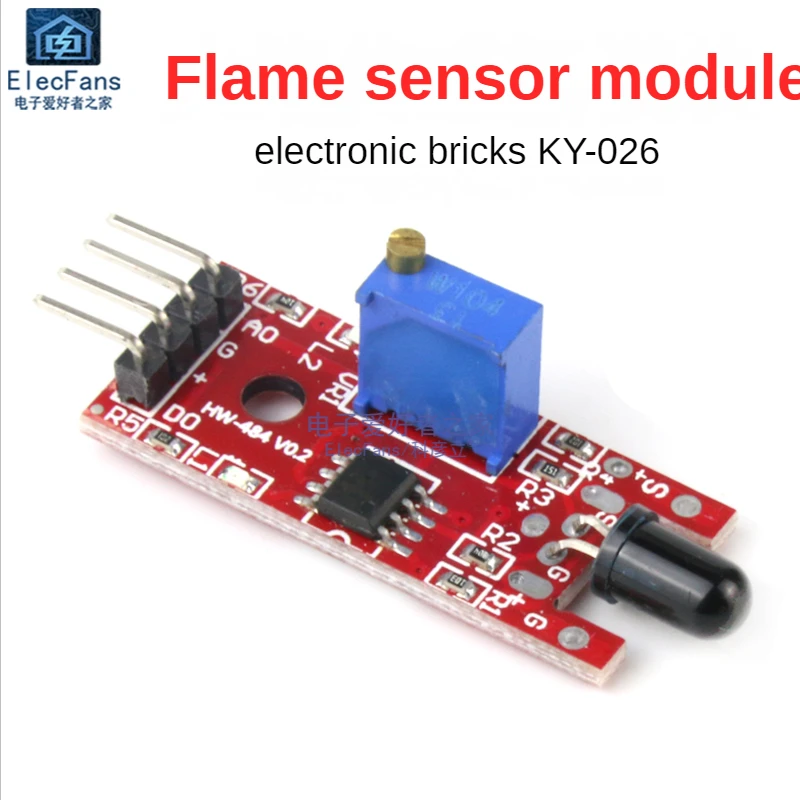 (2PCS/Lot) Fire Light/flame Sensor Module Fire Source Detection Infrared - £5.66 GBP