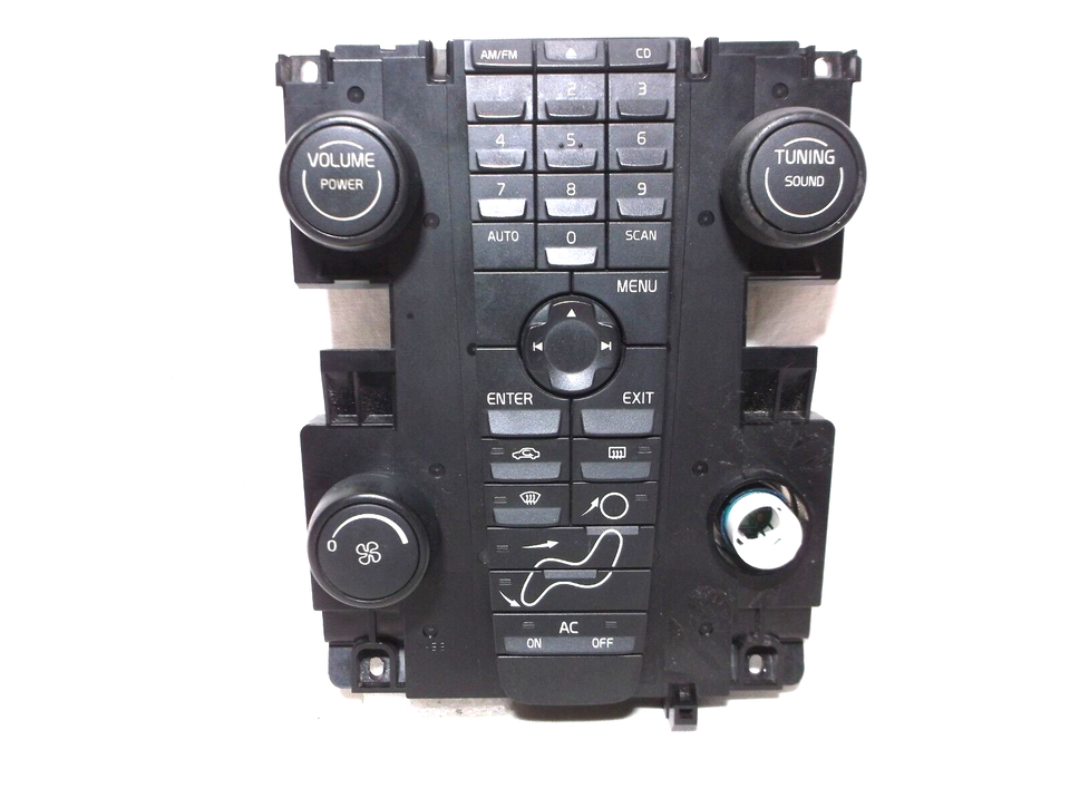 05-06-07  VOLVO S40/ V50/   RADIO/ TEMPERATURE CONTROL/ PANEL/ W/O PHONE - $54.60