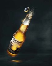 Corona Extra Light Imported Beer Advertising Metal  Sign 8x12in  Coors 21 - $34.72 CAD