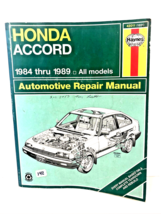 Haynes Honda Accord 1984-1989 All Models Automotive Repair Manual Softcover - £7.59 GBP
