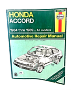 Haynes Honda Accord 1984-1989 All Models Automotive Repair Manual Softcover - £7.55 GBP