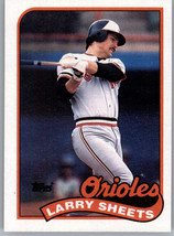 1989 Topps 98 Larry Sheets  Baltimore Orioles - £0.77 GBP