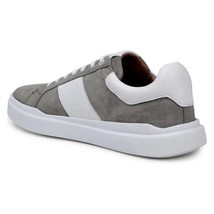 Belvedere Sneaker Suede Leather Olivier Pewter White  Shoes image 4