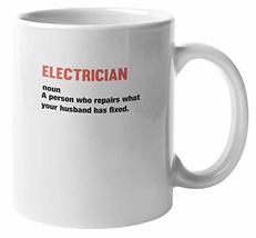 Make Your Mark Design Electrician Repairs What Husband Has Fixed Coffee ... - £15.12 GBP+