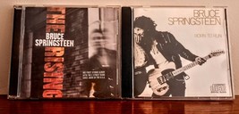 Bruce Springsteen - Born To Run &amp; The Rising - 2 Cd Lot Pop Rock Music Albums - £7.85 GBP