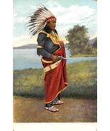 Native American Indian with Pistol 1905c postcard - $6.93