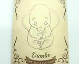 Baby Dumbo Card Fun Wood Sketch Card Disney 100 Anniversary Carnival UR 07 - $33.65