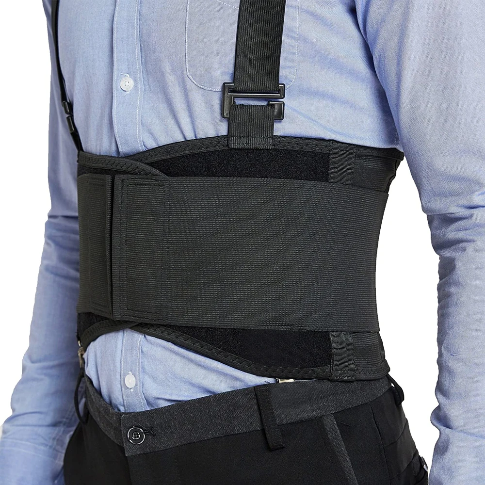 New Adjustable Waist Support Belt,Industrial Work Back ce, Lumbar Fitness Weight - £114.48 GBP