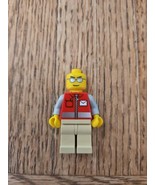 LEGO City Minifigure Red Jacket and Sunglasses - £2.26 GBP