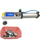 Pneumatic Hydraulic Aluminum Can Crusher Soda Beer Air Cylinder Smasher ... - €72,88 EUR