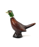 Avon Pheasant Decanter Bottle 1970&#39;s Bird Glass Empty After Shave Vintage - $54.09 CAD