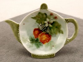 Lot of 3 Random Porcelain Tea Bag Holders, Assorted Colors/Styles, Vintage - $24.45