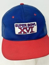 1982 Super Bowl XVI Snapback Hat - Mesh Trucker Bengals 49ers NFL READ - £11.70 GBP