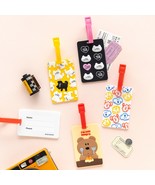 Brunch Brother Korean Cute Silicone Luggage Tag ID Name Tag Suitcase Label - $23.90