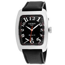 Locman Men&#39;s Classic Black Dial Watch - 486BK - £76.59 GBP