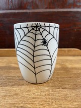 White Coffee Mug with Black Spider Web Black Spider Graphics 2017 Brand?... - $9.75