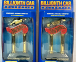 TWO SEALED 1990 Hot Wheels Billionth Car Collection 9252 ‘68 Corvette St... - $19.80