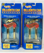 TWO SEALED 1990 Hot Wheels Billionth Car Collection 9252 ‘68 Corvette St... - £15.92 GBP