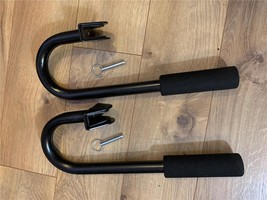 Total Gym Dip Bars for XLS and FIT MODIFIED to work with bolt and wingnut - £52.45 GBP