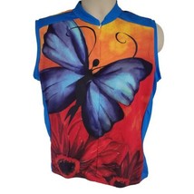 Pearl Izumi Women&#39;s Morpho Butterfly Sleeveless Jersey Size XL - $32.62