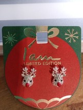 “I Am” Limited edition Earrings Rudolph The Red-nosed Reindeer Silver Red  - £11.18 GBP