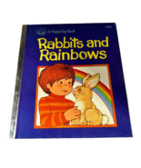 Vintage - A Happy Day Book - Rabbits and Rainbows 1985 Printing 3678 - £4.63 GBP