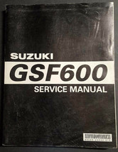 OEM Suzuki GSF600 DEALER Factory Service Manual Repair Book 99500-35044-01E - $19.95