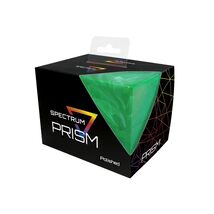 1 BCW Jade Green Polished Marbled Prism Deck Case - $11.29