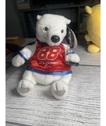 Dale Jarrett 1999 Coca-Cola Racing Family Nascar Plush 6&quot; Bear with tag on - $152.29 MXN