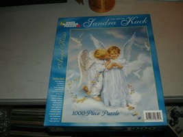 Angel Kisses - Art of Sandra Kuck, 1000 pc Puzzle, White Mountain Puzzle... - $19.79