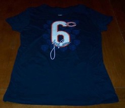 Women&#39;s Chicago Bears Nfl Football #6 Jay Cutler T-shirt Small New - $19.80