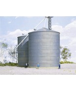 Walthers Cornerstone HO Scale Big Grain Storage Bin Structure Kit - $676.45 MXN