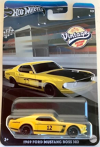 New Hot Wheels Vintage Racing Club 1969 Ford Mustang Boss 302 HRV08 1:64 Scale - £19.90 GBP