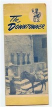 The Downtowner 1947 Mexico Tourist Booklet Airline Routes - £37.36 GBP