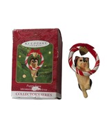Hallmark Keepsake Christmas Ornament #10 Puppy Love Yorkshire Terrier Yo... - €12,84 EUR